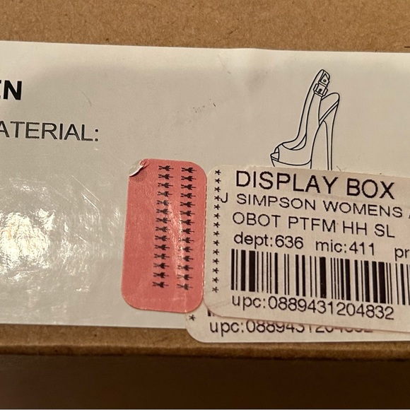 Jessica Simpson Nude Patent Kiren High Heels 7.5 - Picture 6 of 6